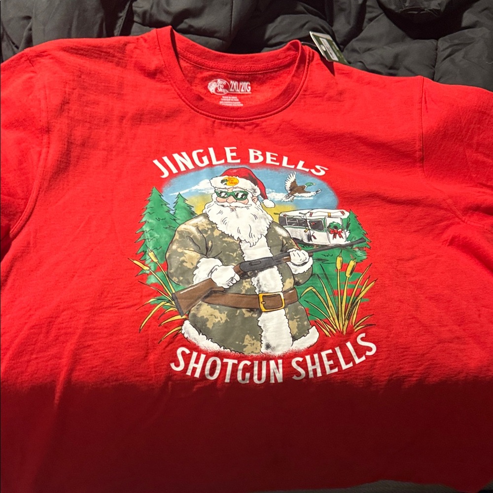 Red Christmas Graphic sweatshirt